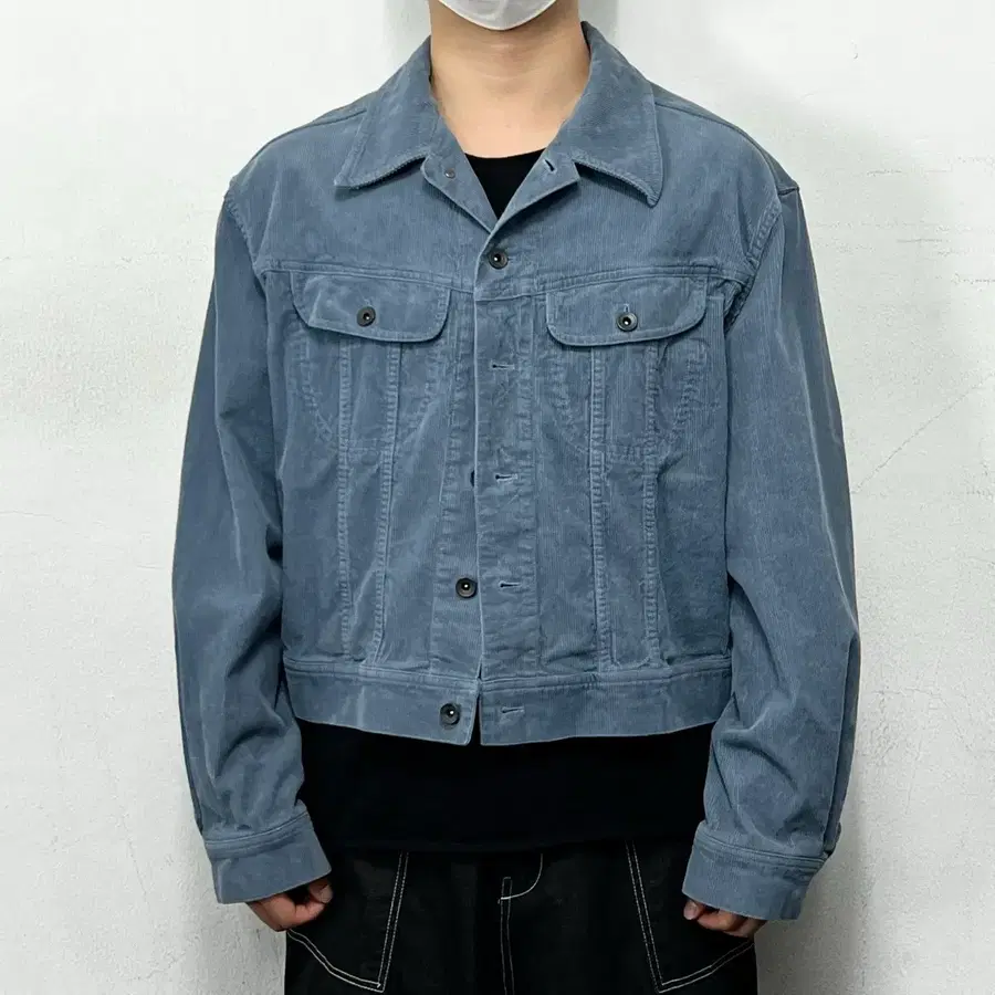 토니웩 24ss 워시드 코듀로이 자켓