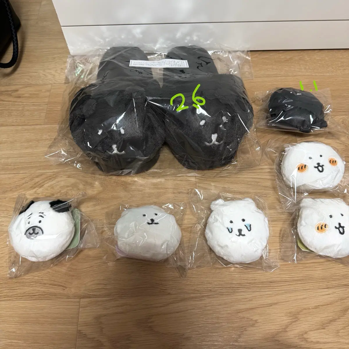 나가노 농담곰 쿠지 키링 인형