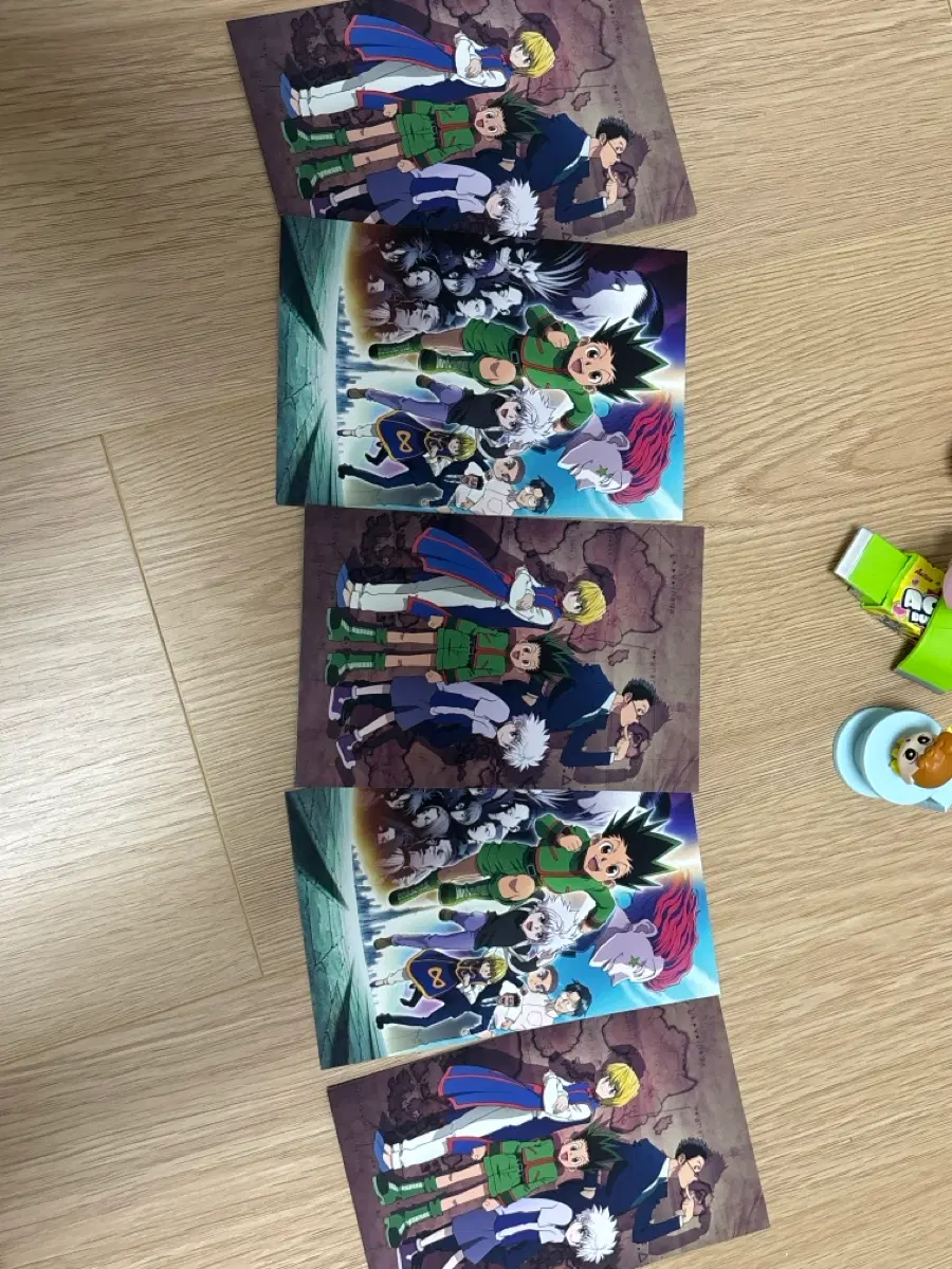 헌터헌터 콜라보카페 특전 일괄