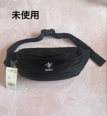 Foxfire 바디백 웨스트 파우치 블랙