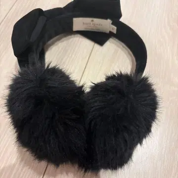 케이트 스페이드 뉴욕 이어머프 블랙