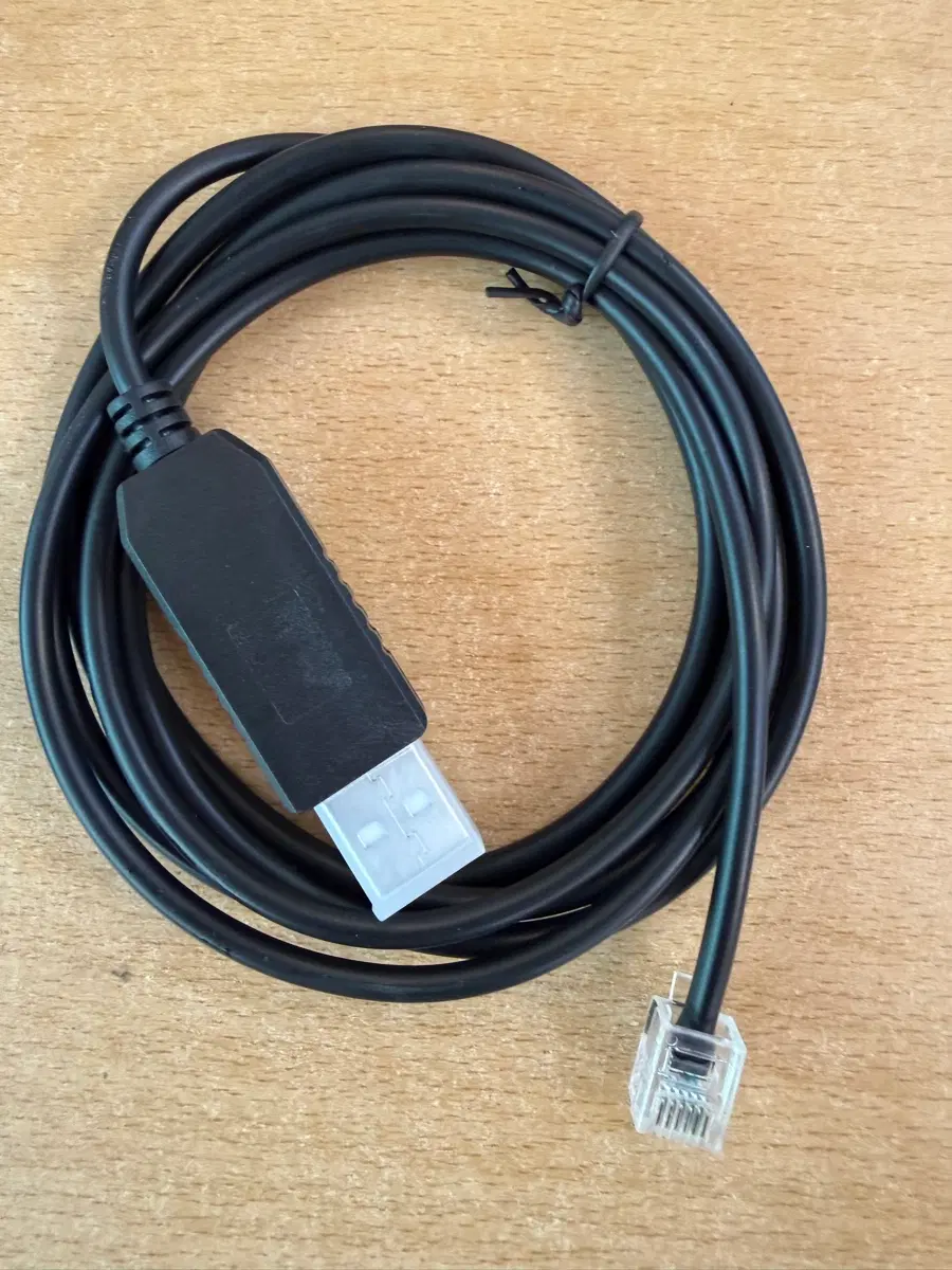 Prolific PL2303GT USB RS232 to RJ12 케이블