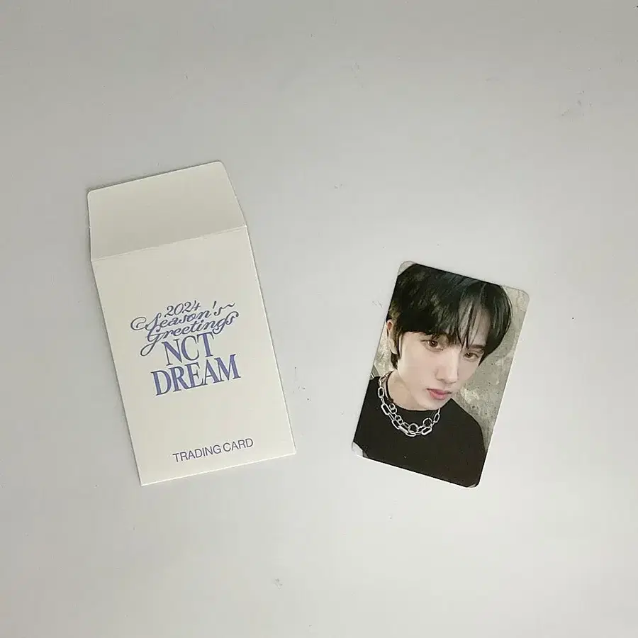 엔시티드림 지성 2024 시즌그리팅 포토카드 트레이딩카드 A_1 NCT DREAM JISUNG 2024 SEASON'S GREETINGS PHOTOCARD A_1