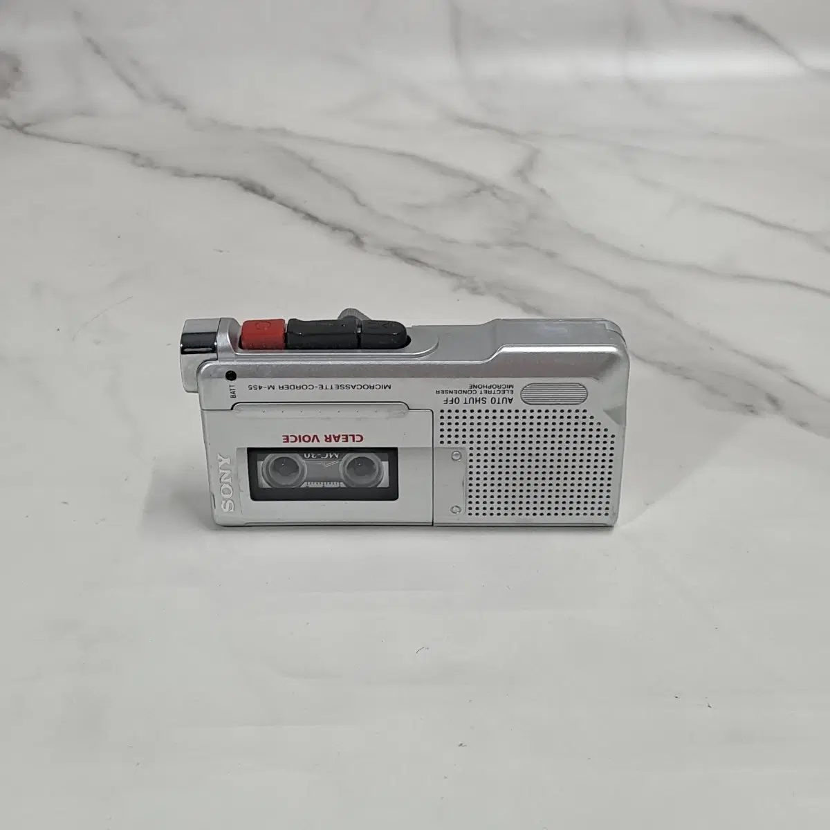 수리필요) 소니 M-455 마이크로 카세트 레코더