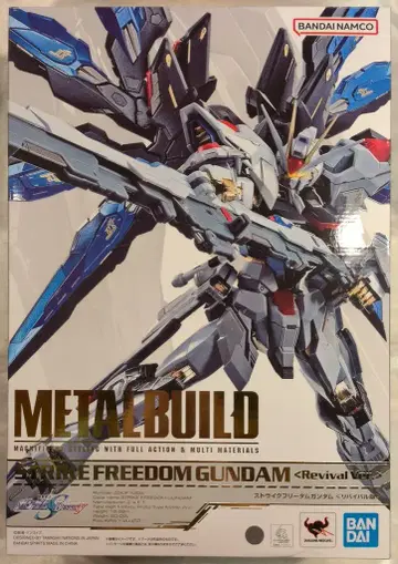 BANDAISPIRITS METAL BUILD 기동전사 건담 SEED DESTINY 스트라이크 프리덤 건담 [ 리바이벌 버전 ]