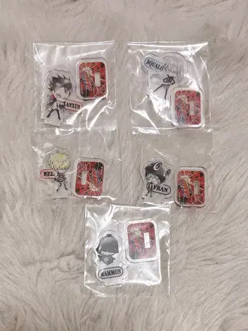 REBORN 아마노 아키라 전시회 교토 아크릴 mini 피규어 바리아
