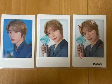 TXT 범규 폴라로이드풍 트레이딩 카드 3장 세트