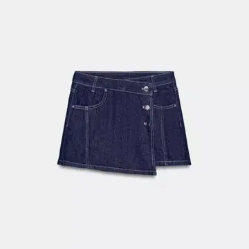 ZARA Z1975 데님 랩 스코트 xs