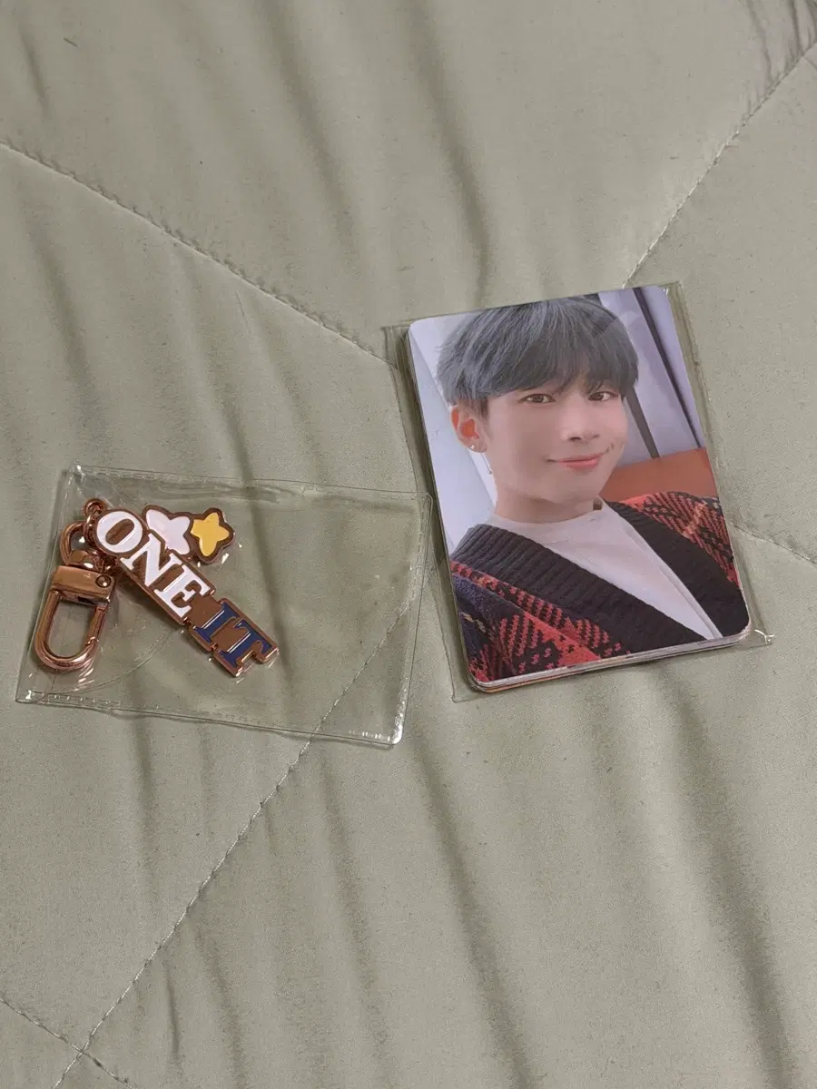 엑스원 원잇 1기 포카 키링