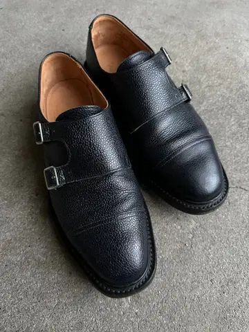 MARK MCNAIRY made EN 더블 몽크 네이비