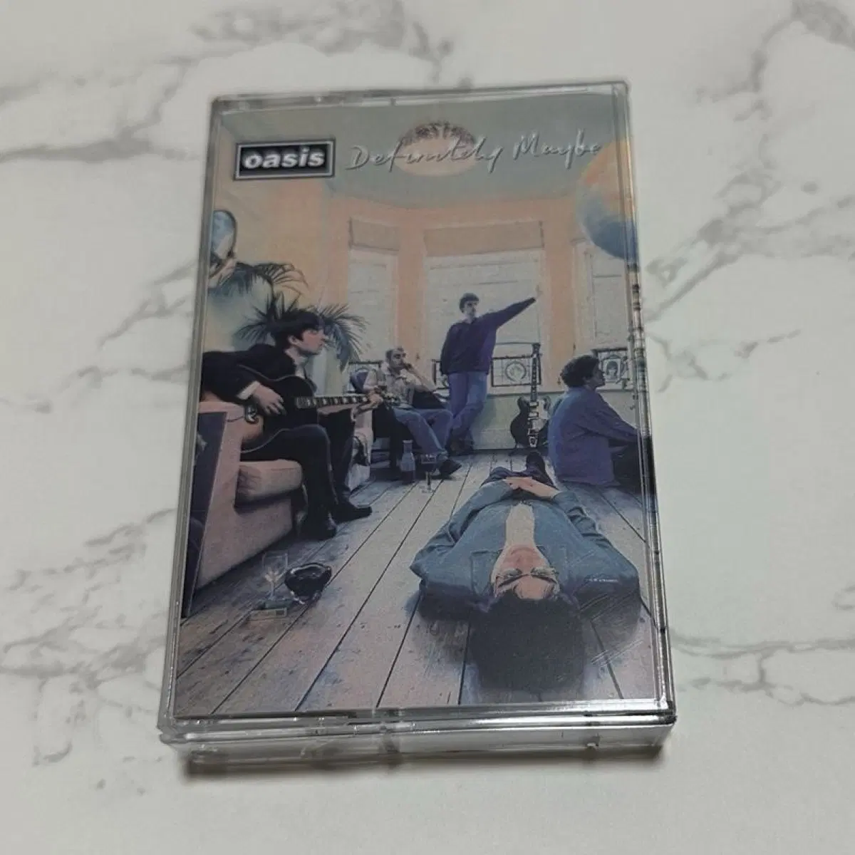 오아시스 Definitely Maybe 카세트 테이프