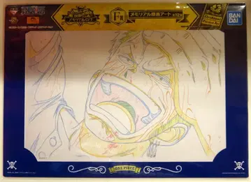 BANDAI SPIRITS 제일복권 원피스 메모리얼로그 F상 우는 얼굴 조로 메모리얼 원화 아트