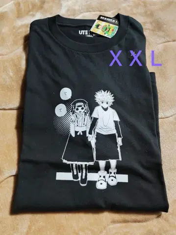 XXL 미사용 새상품 헌터헌터 유니클로 UT 반팔 키루아