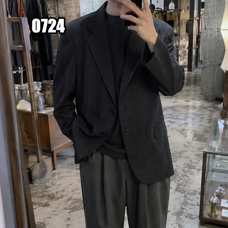 XL 폴로 랄프로렌 빈티지 울 블레이저 자켓
