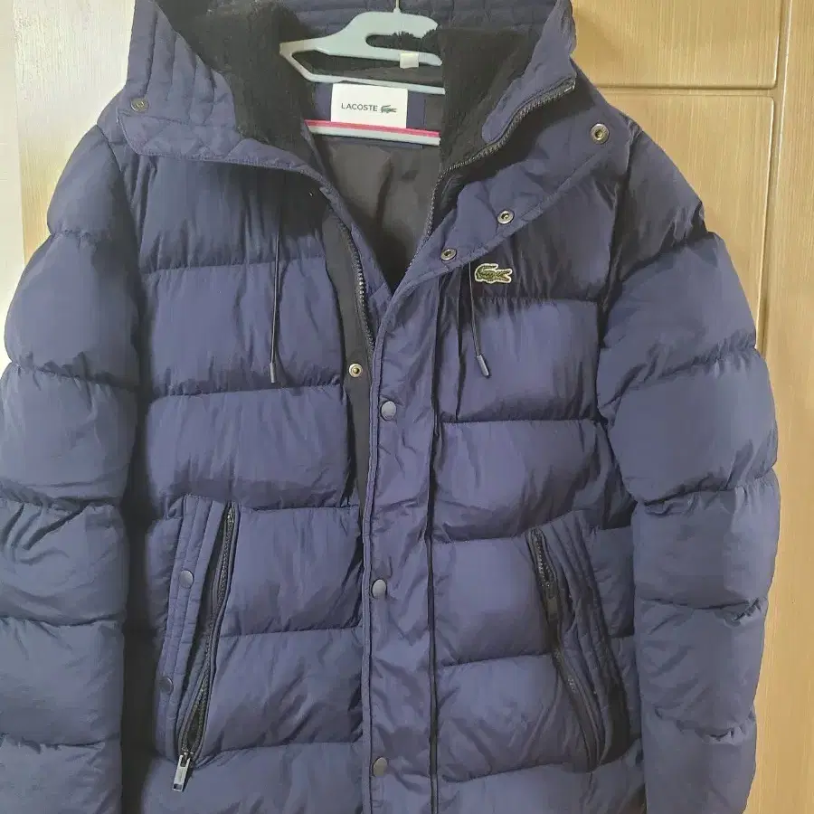 라코스테 푸퍼 패딩 네이비95호