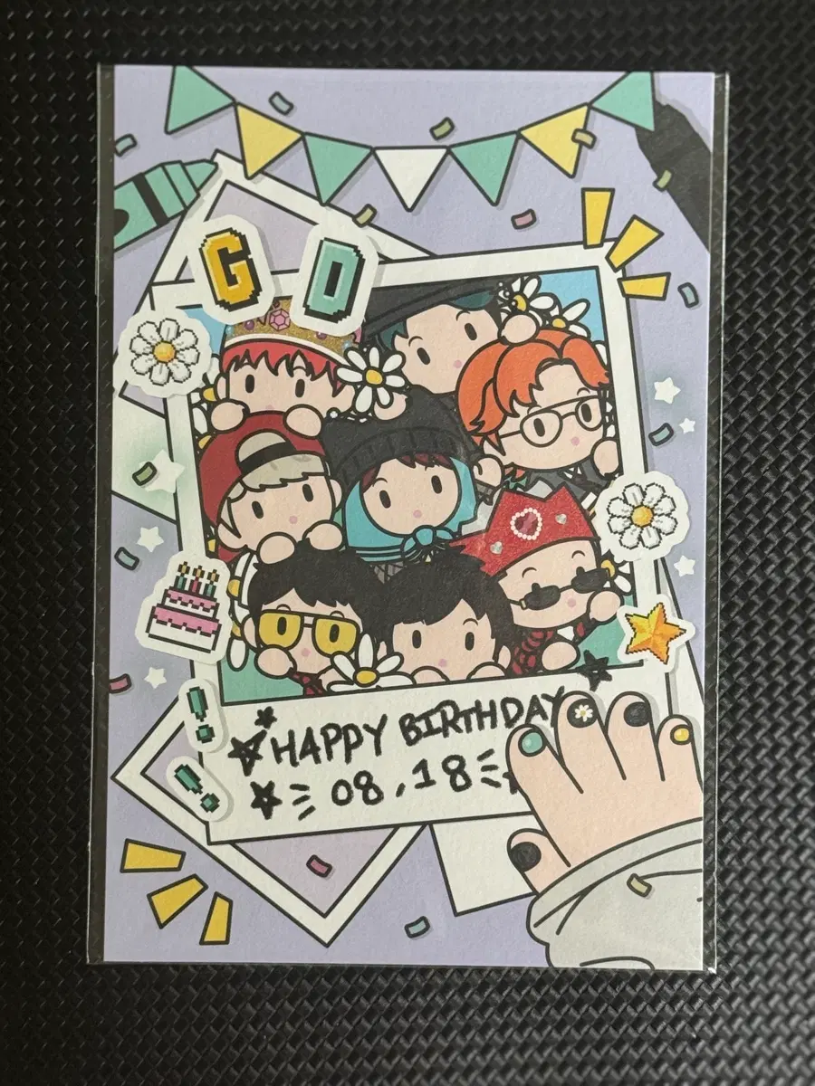 [새상품] 지드래곤 생일선물 엽서