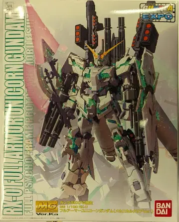 반다이 MG Ver.Ka 1/100 기동전사 건담 UC 풀아머 유니콘 건담 (메카니컬 클리어 ver.)