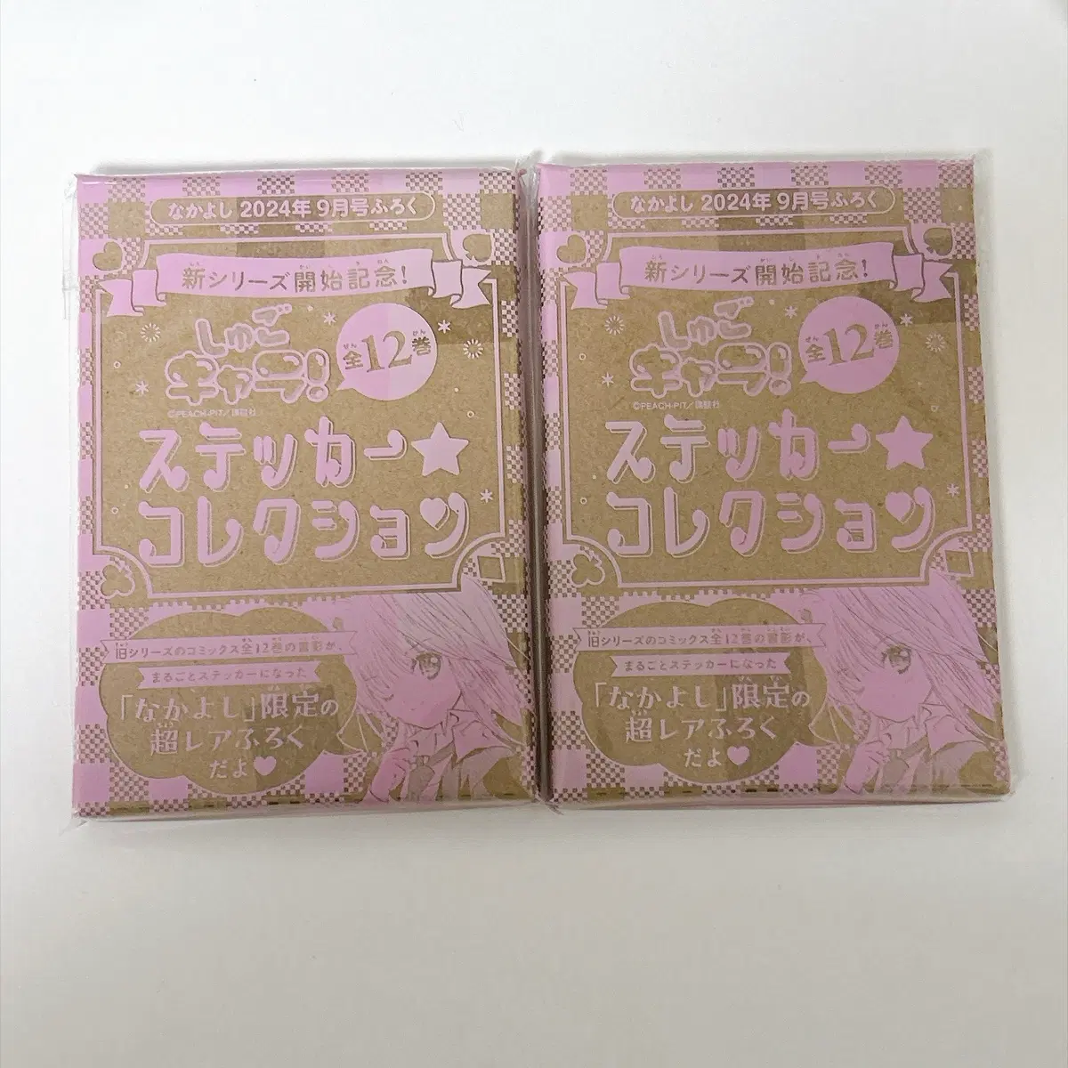 캐릭캐릭체인지 나카요시 9월호 부록 스티커