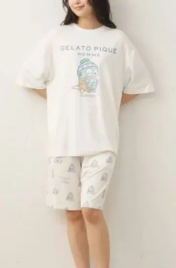 GELATO PIQUE HOMME 한교동 룸웨어 셋업