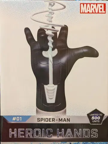 TOY SAPIENS HEROIC HANDS 스파이더맨 / 블랙 코스튬 한정판