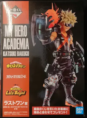 BANDAI SPIRITS 제일복권 나의 히어로 아카데미아 Lets Begin 라스트 원상 바쿠고 카츠키 동 MASTERLISE 라스트 원ver.