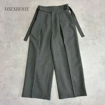 새상품급 MIESROHE washable sustainable 구르카 와이드 팬츠