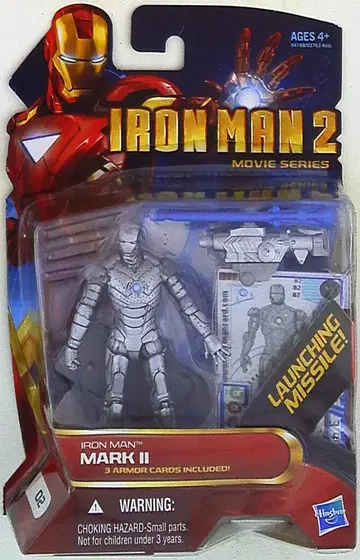 HASBRO MOVIE/아이언맨 2 아이언맨 Mk2 3.5인치