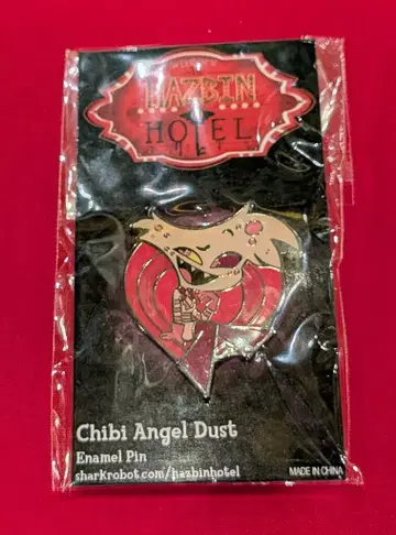 sharkrobot Enamel Pin chibi Angel Dust