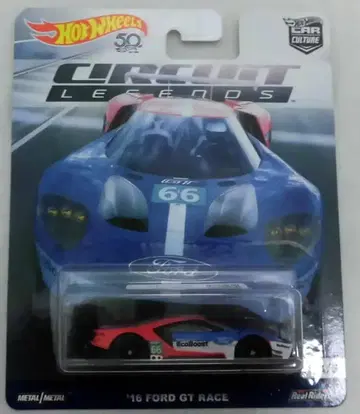 MATTEL HOTWHEELS CIRCUIT LEGENOS '16 포드 GT 레이스 4/5