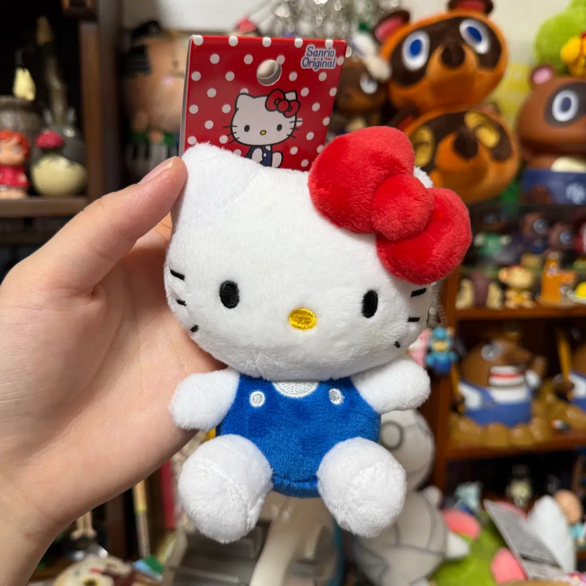 산리오 헬로키티 인형 키링