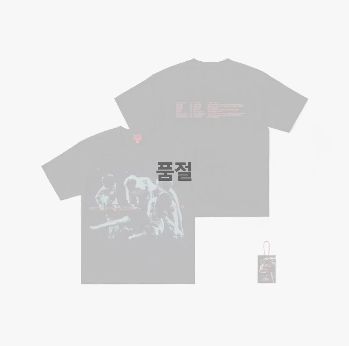 코르티스 투어 티셔츠 WS PYPD