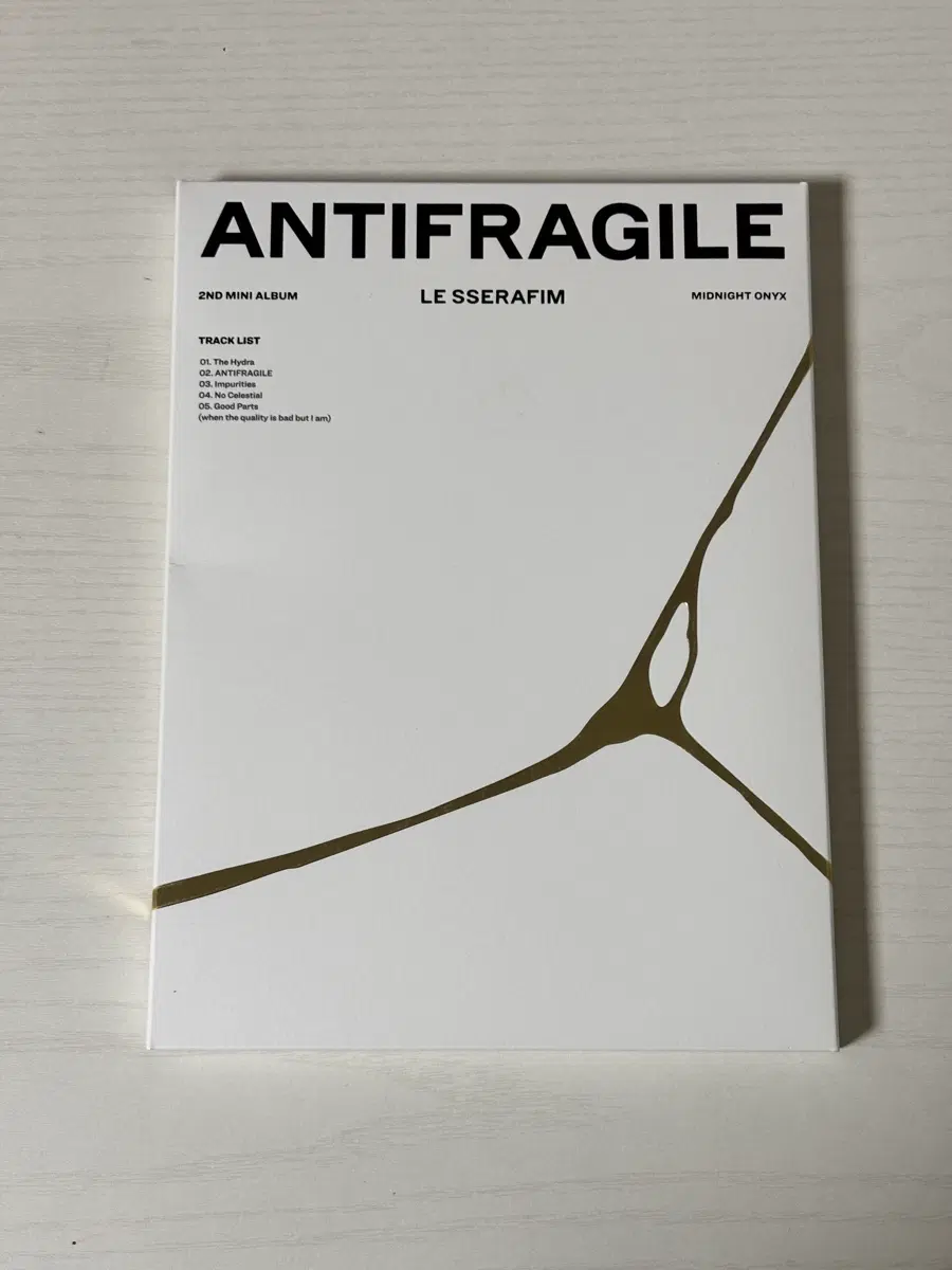르세라핌 미니2집 ANTIFRAGILE Vol.1 개봉앨범 포카포함