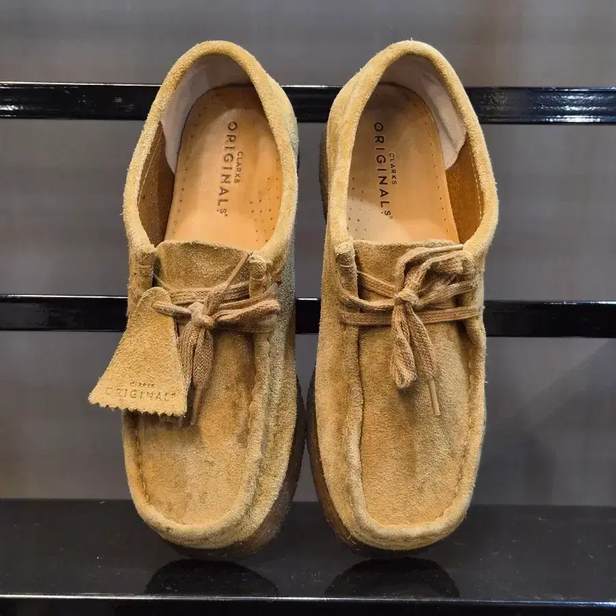 [235] 클라크스 오리지널 Clarks Originals 와라비 스웨이드 메이플 여성 6.9