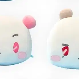 플레이브 므메미무 베이비 대형 모찌 얼굴 인형 쿠션