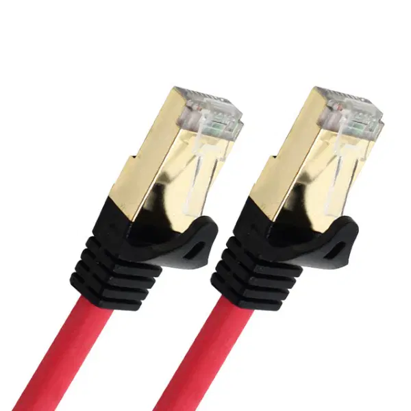 10Gbps Cat.7 고사양 S-STP 랜 케이블 레드 10m