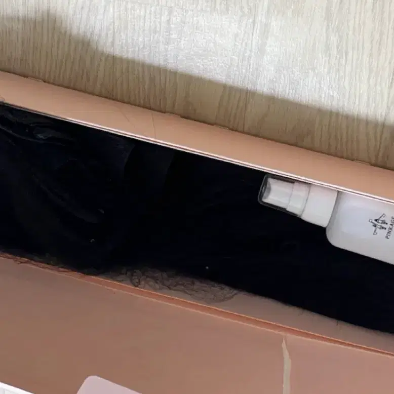 올해구매!!!! 핑크에이지 청순 긴생머리 붙임머리 에센스 포함