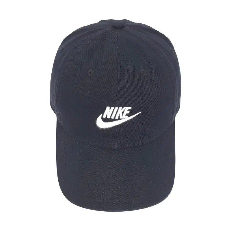 NIKE 스우시 로고 블랙 볼캡