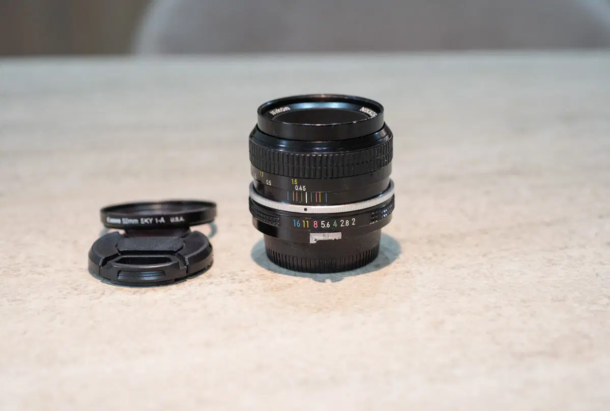 니콘 수동렌즈 50mm F2 AI개조