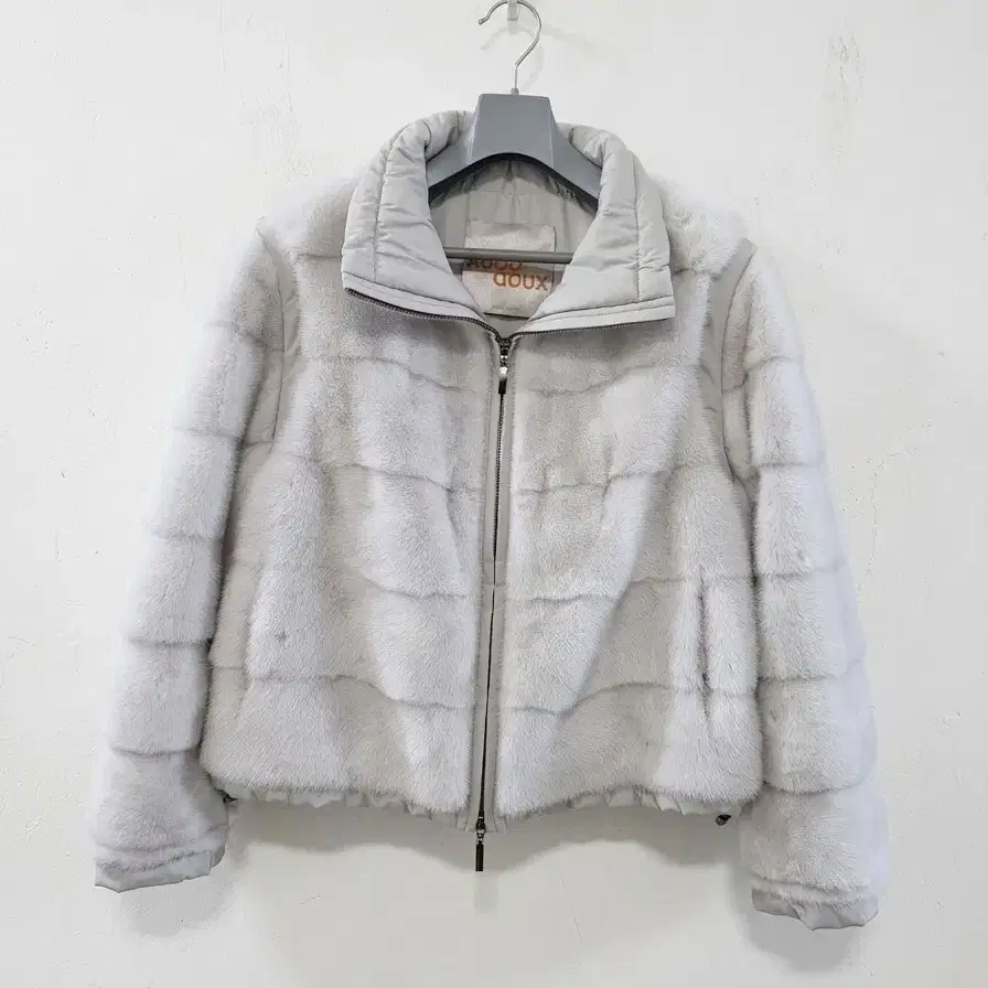 XUOD DOUX made in Italy 천연 밍크 패딩 자켓 66