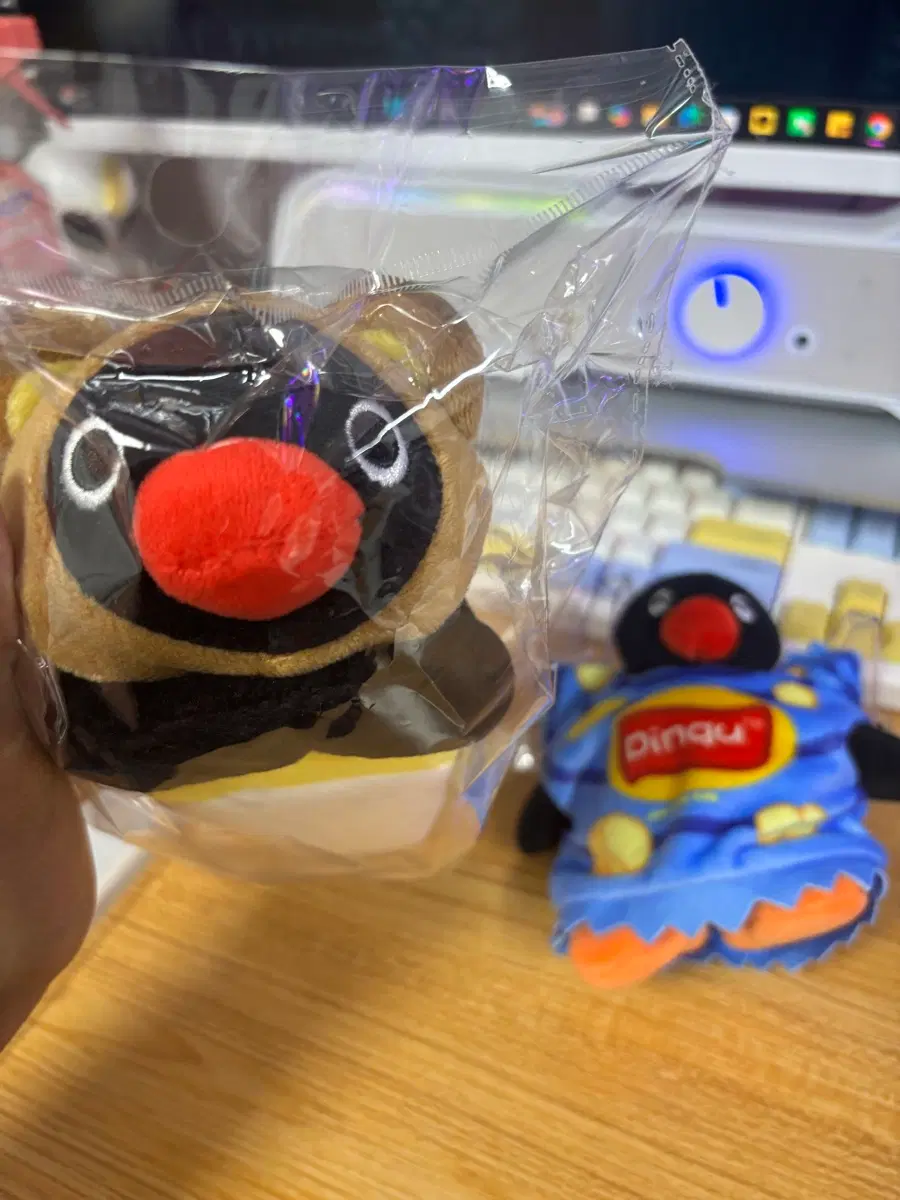 핑구필통+핑구인형