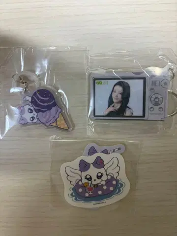 ME:I 사쿠라이 미우 캡슐 토이 스티커 메지루시 아크릴 키링