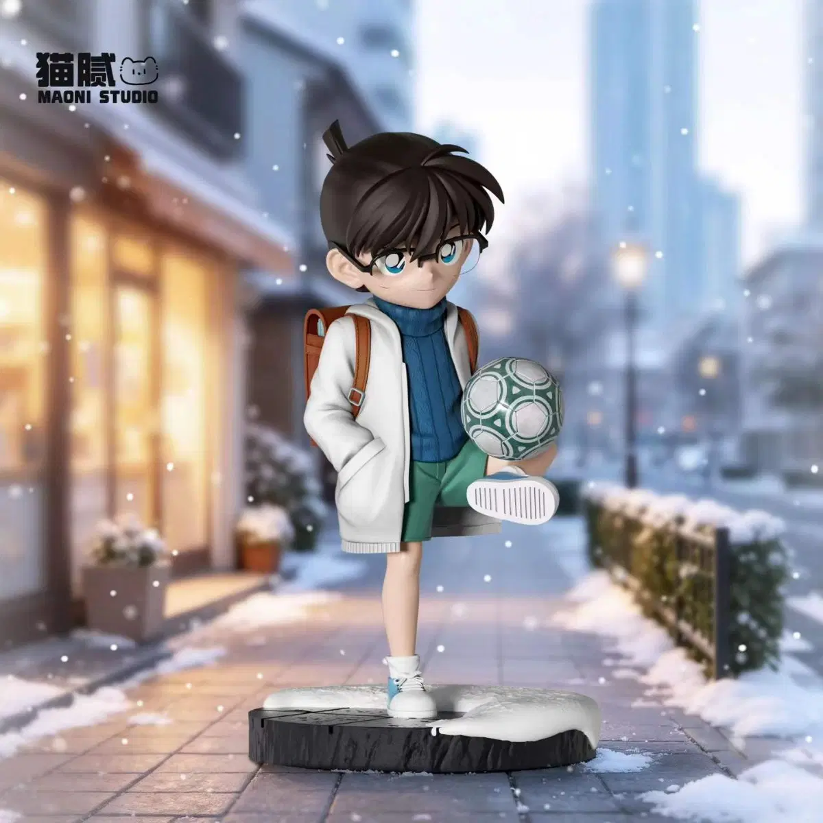 MAONI 신이치 코난 레진 리미티드 명탐정코난 피규어