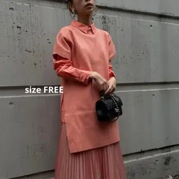 Ameri vintage 레이어드 니트 베스트 셔츠 세트