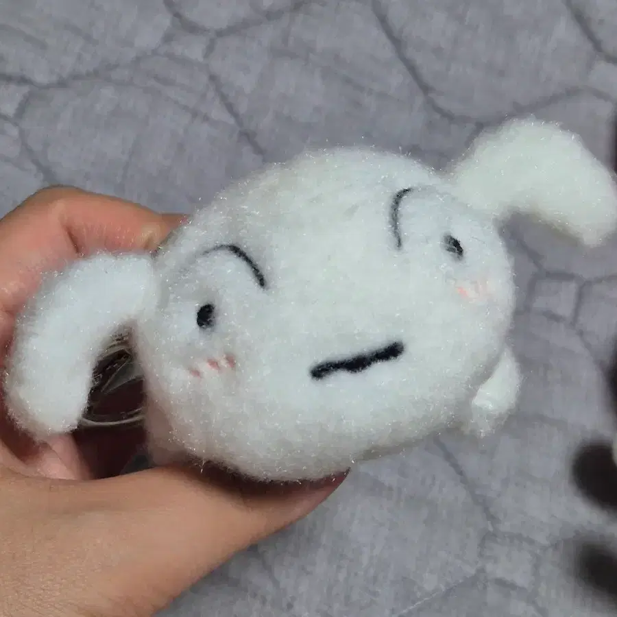 짱구 흰둥이 인형 키링