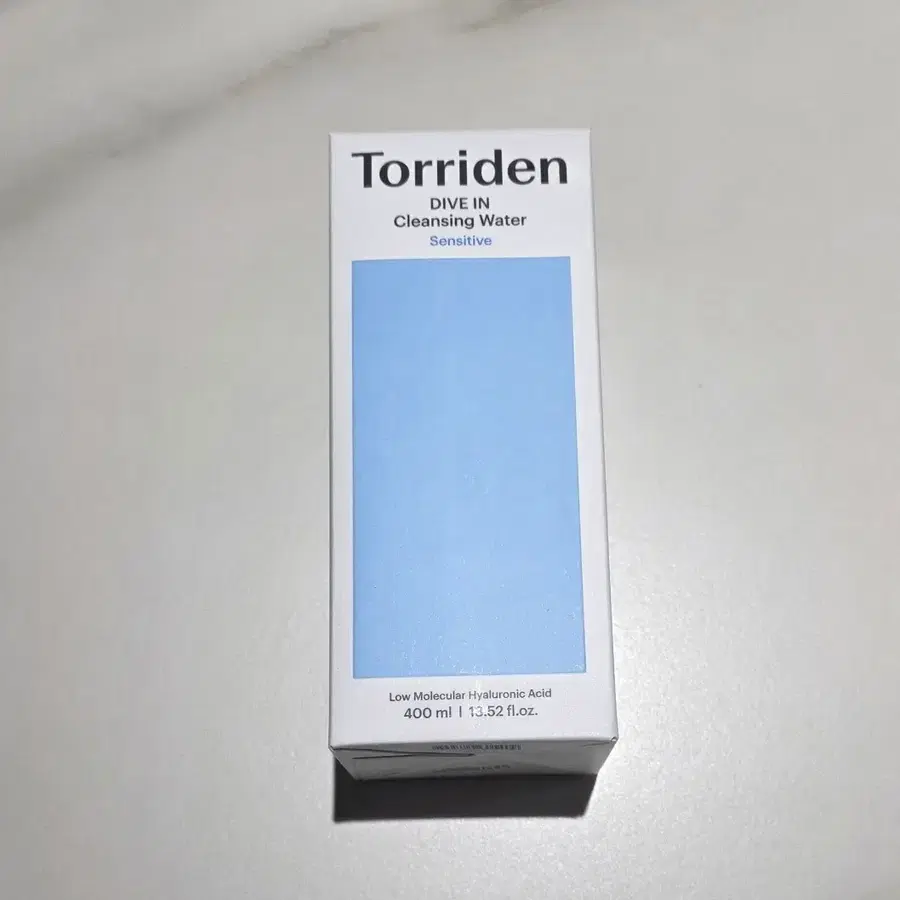 [새상품] 토리든 저분자 히알루론산 클렌징 워터 400ml