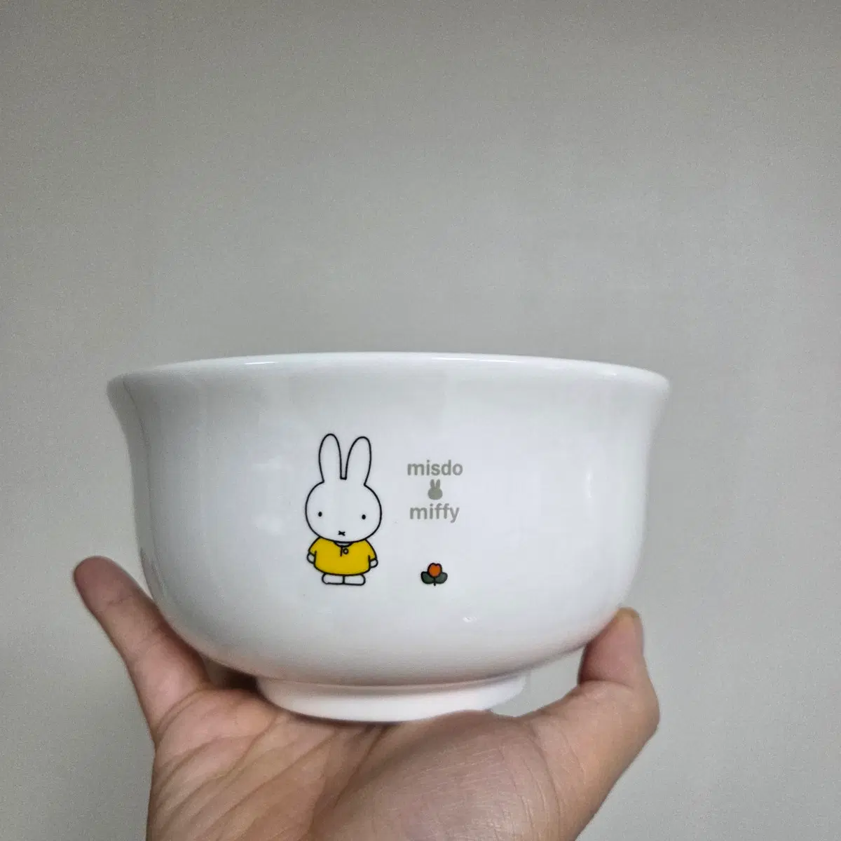 빈티지 토이 인형 고전 만화 피규어 캐릭터 일본 토끼 미피 밥공기 밥그릇 보울