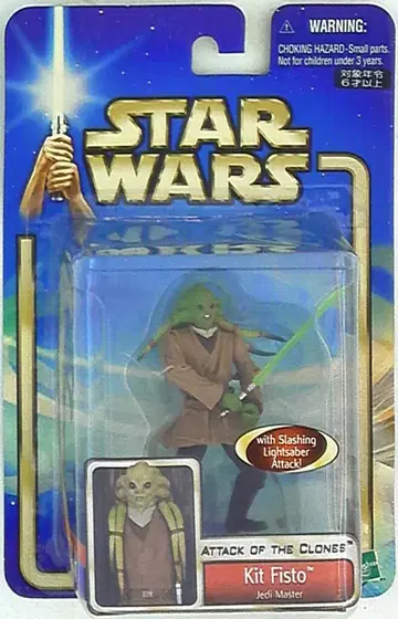 TOMY '02 #05 COLLECTION 1 KIT FISTO JEDI MASTER 3.5인치