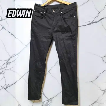 EDWIN 에드윈 데님 팬츠 블랙 E403F ( 사이즈 32 )