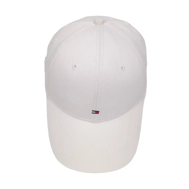 TOMMY HILFIGER 플래그 자수 화이트 볼캡