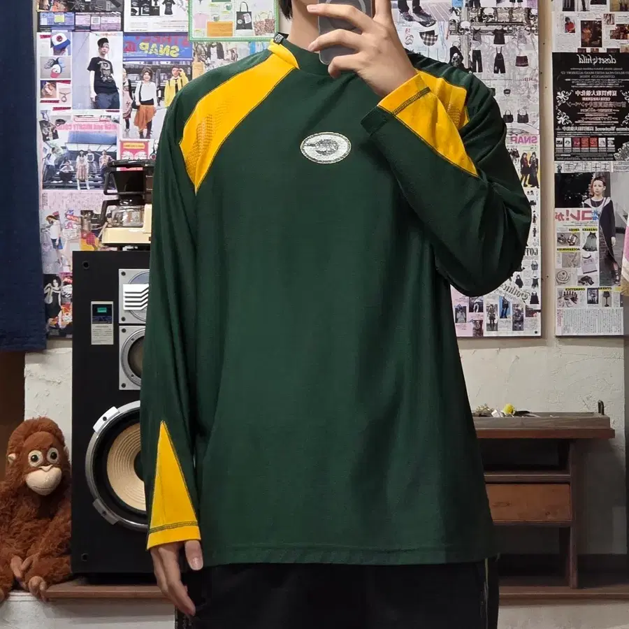 NFL 그린베이 배커스 폴리 롱슬리브